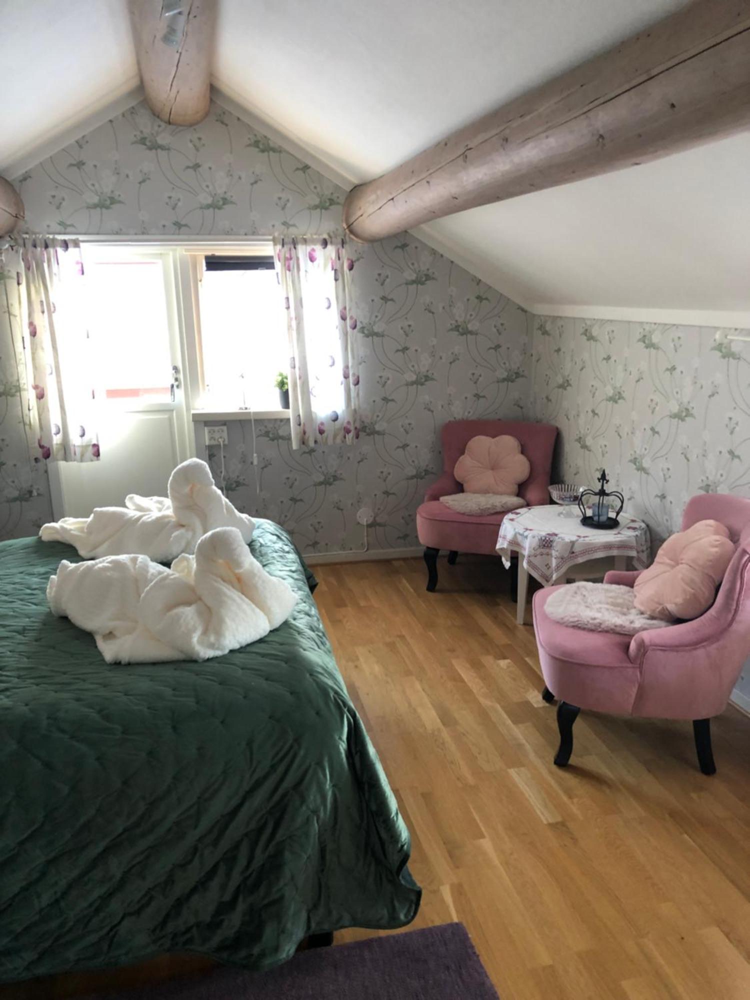 Mysigt Boende I Raettvik Med Utsikt Oever Siljan Exterior foto